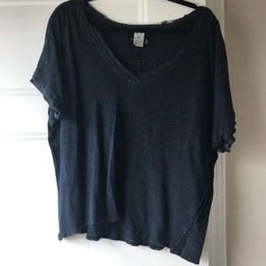 free people oversized tee